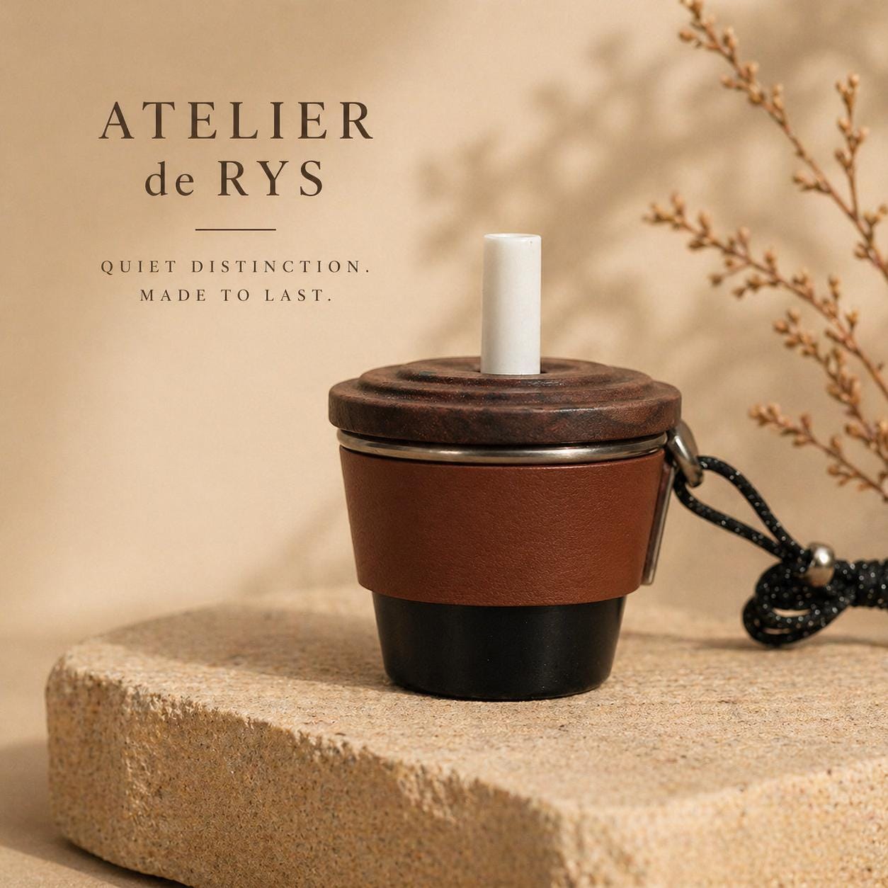 Personalized Leather Car Diffuser | Coffee Cup Hanging Freshener | Gift for Him