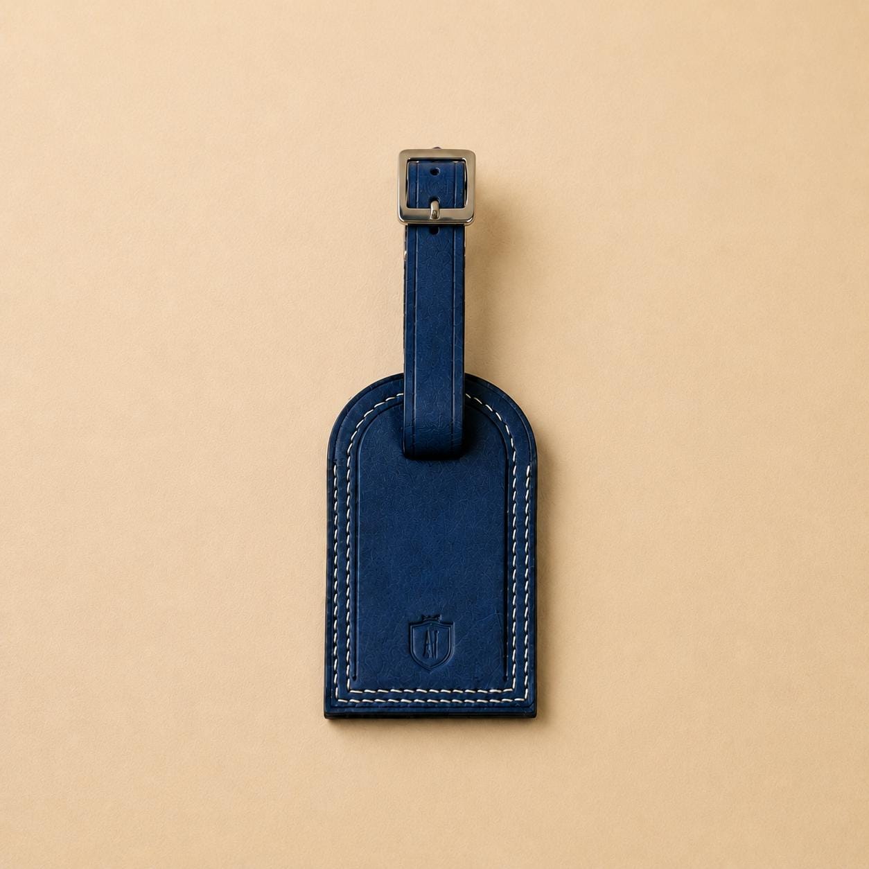 Personalised Leather Luggage Tag | Suitcase Travel Gift | Honeymoon Present | 3rd Anniversary