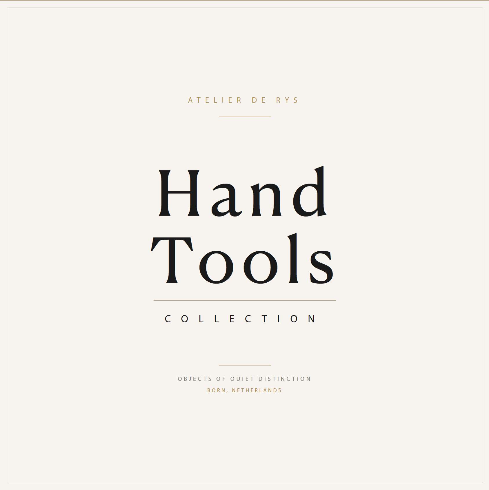 Hand Tools