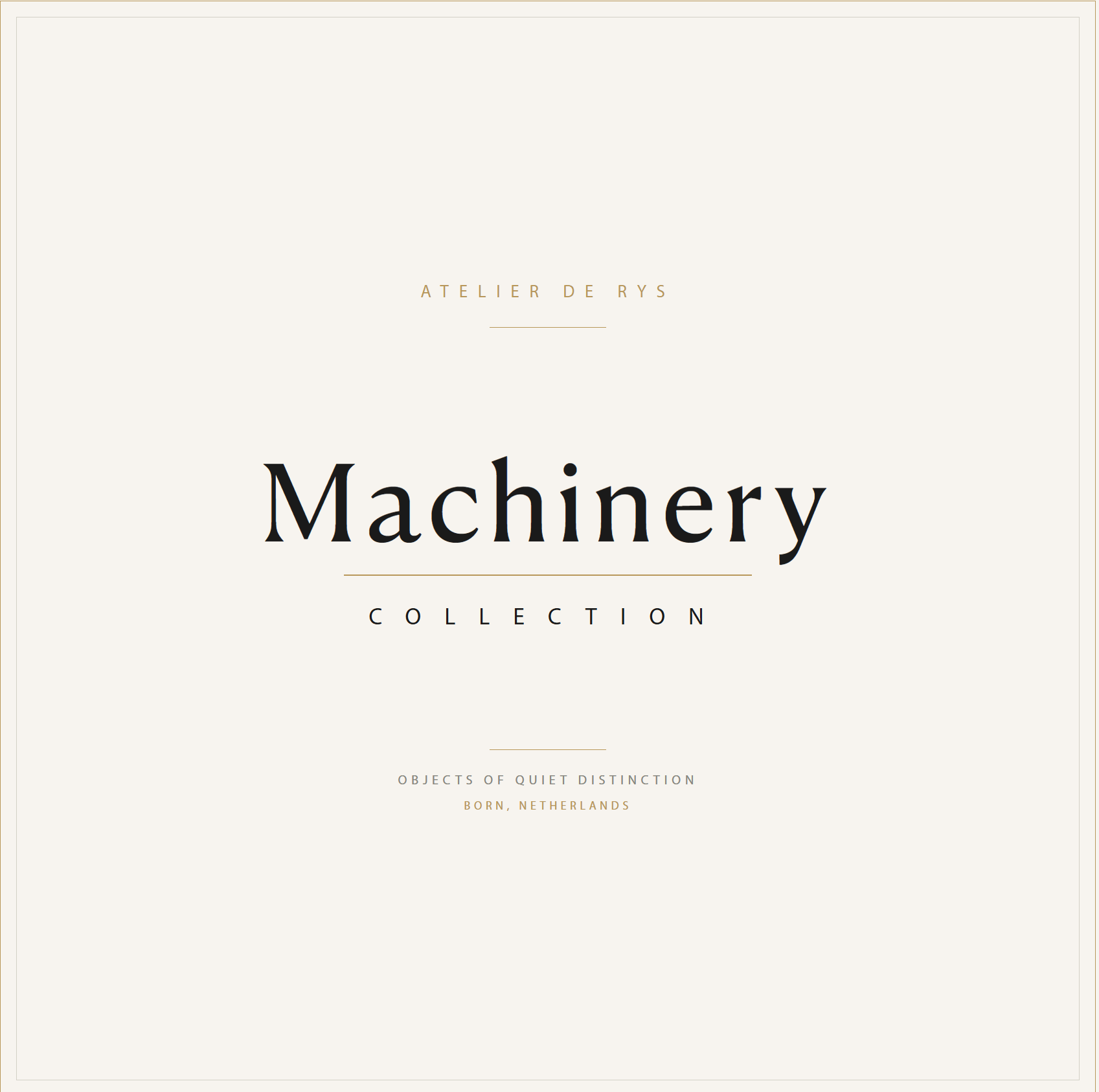 Machinery
