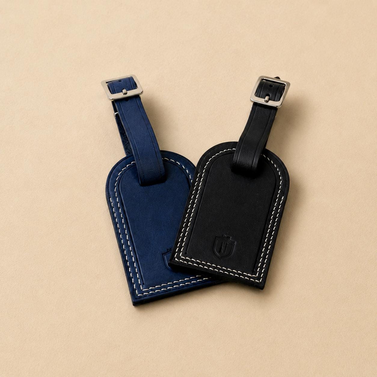 Personalized Leather Passport Holder & Luggage Tag Set | Couples Travel Gift | Honeymoon Present