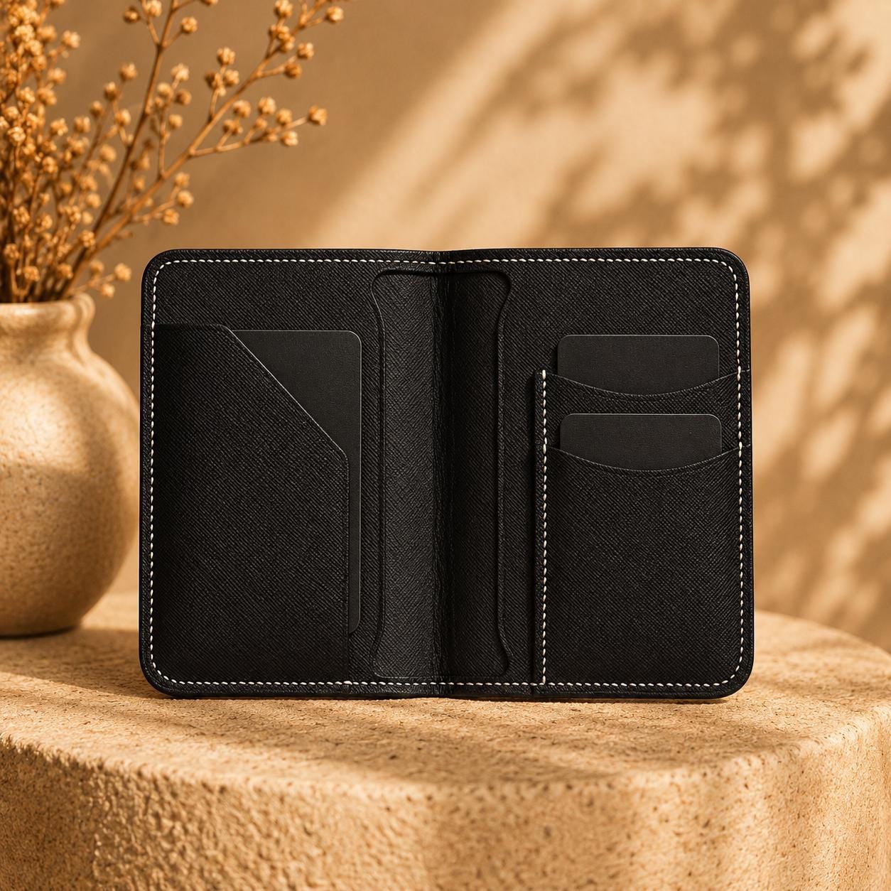 Personalized Leather Passport Holder & Luggage Tag Set | Couples Travel Gift | Honeymoon Present